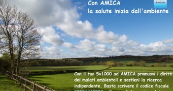 CON IL TUO 5×1000 AD AMICA LA SALUTE INIZIA DALL’AMBIENTE
