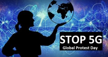 Prima protesta globale STOP 5G